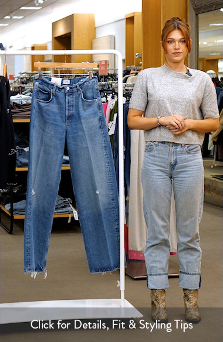 Ayla Baggy High Waist Wide Leg Jeans, sales video thumbnail