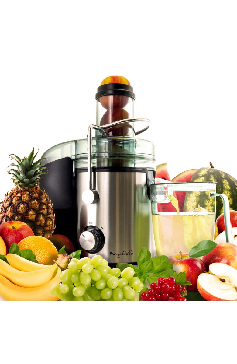 Megachef Wide Mouth Juice Machine, Main, color, Grey