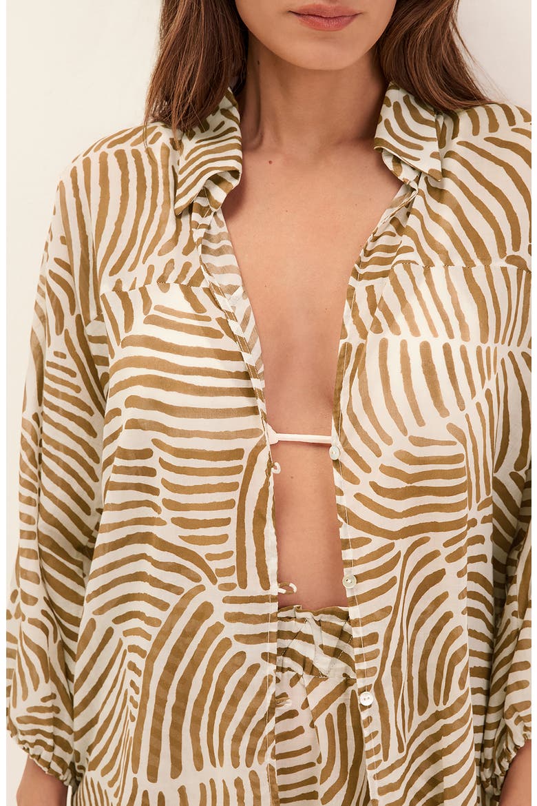 Moana Cover-Up Shirt, Alternate, color, MULTI