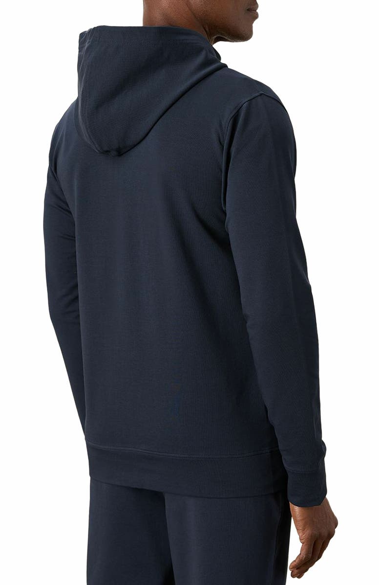 Pact Organic Cotton Stash French Terry Zip Hoodie, Alternate, color, Midnight Blue