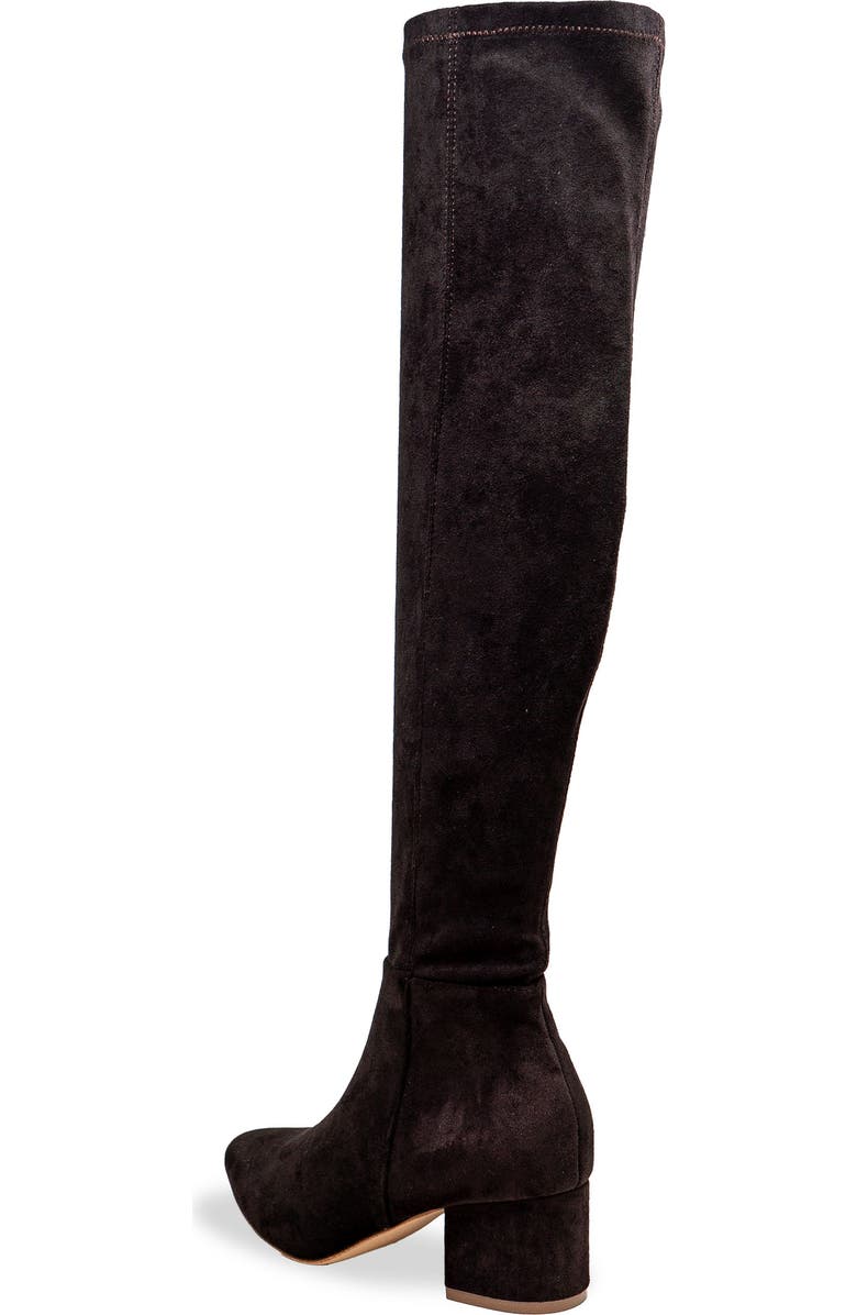 CHASE AND CHLOE Wynter Over The Knee Boot, Alternate, color, Brown