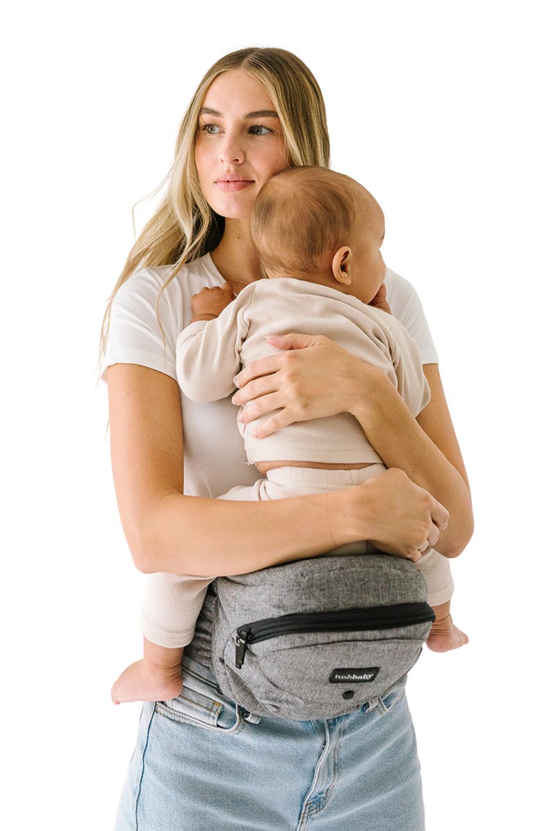 Tushbaby Hip Seat Carrier, Alternate, color, Grey