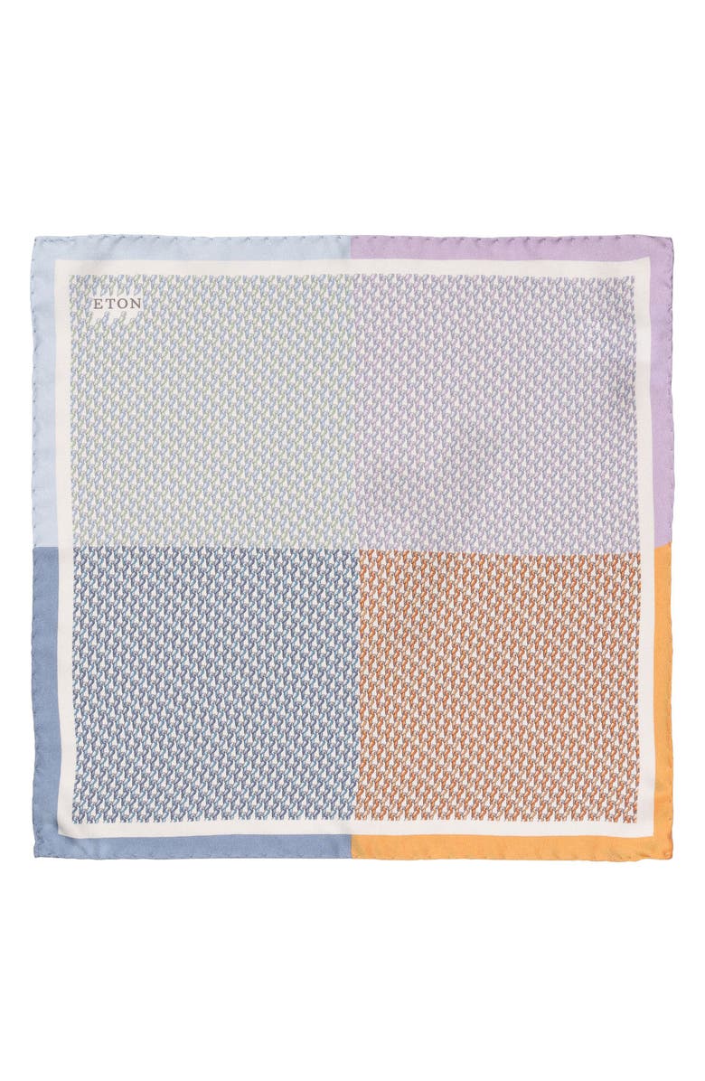 Eton Four-in-One Silk Pocket Square, Alternate, color, 