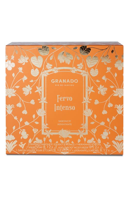 Granado Liquid Soap & Body Moisturizer Set In Transparent