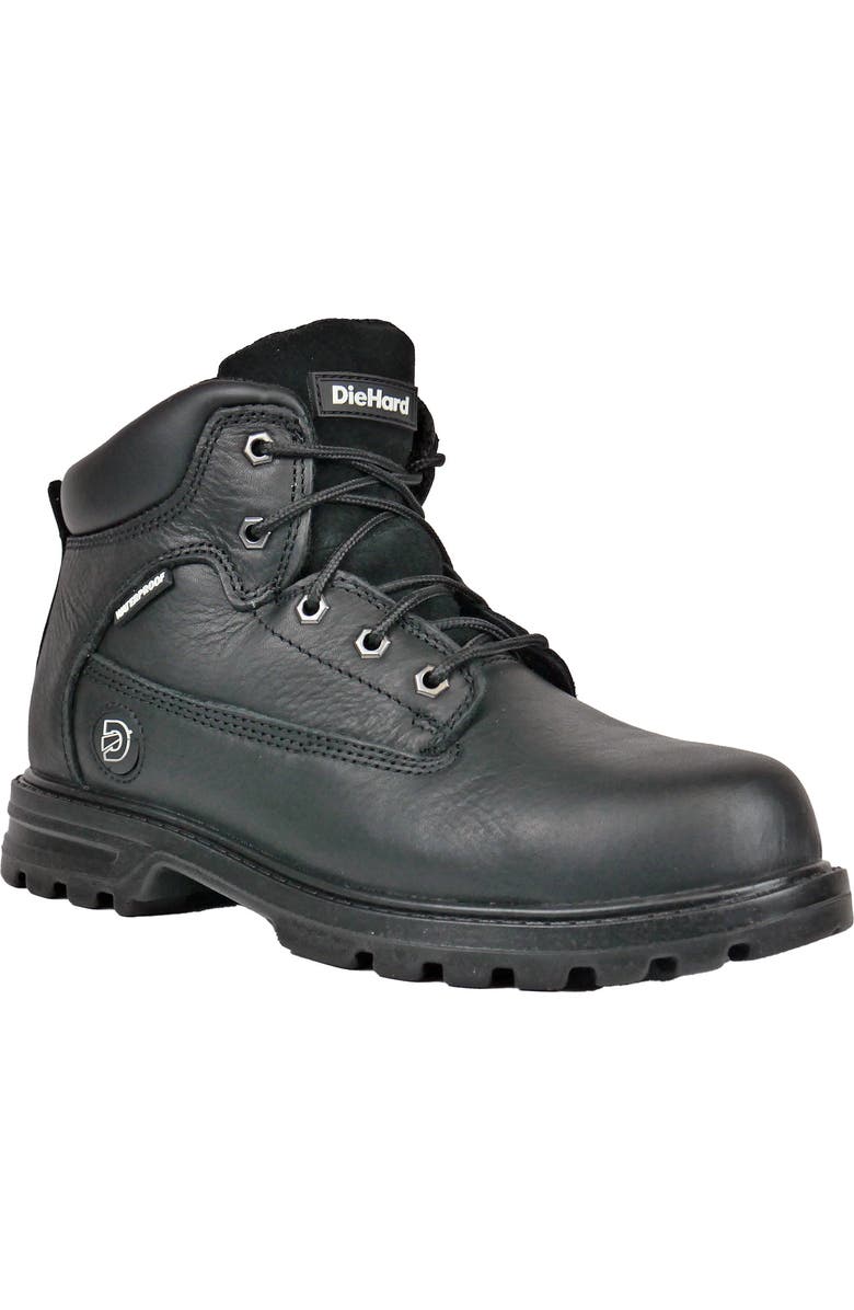 DieHard Charger V2 Composite Toe Waterproof Work Shoe, Main, color, Black