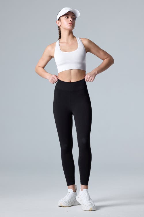Cozy Zero Tech Merino Mid-support Sports Bra In White