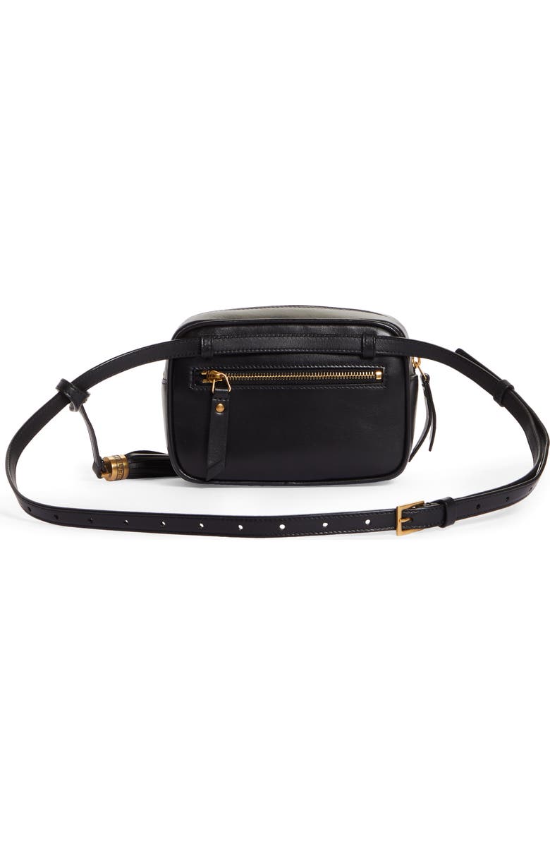 Saint Laurent Lou Matelassé Leather Belt Bag, Alternate, color,