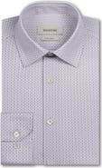 Bugatchi James OoohCotton® Geometric Print Button-Up Shirt