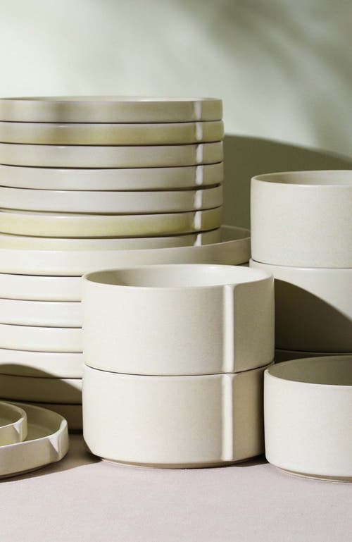 Stone Lain Bao Stoneware 12-piece Dinnerware Set In Neutral