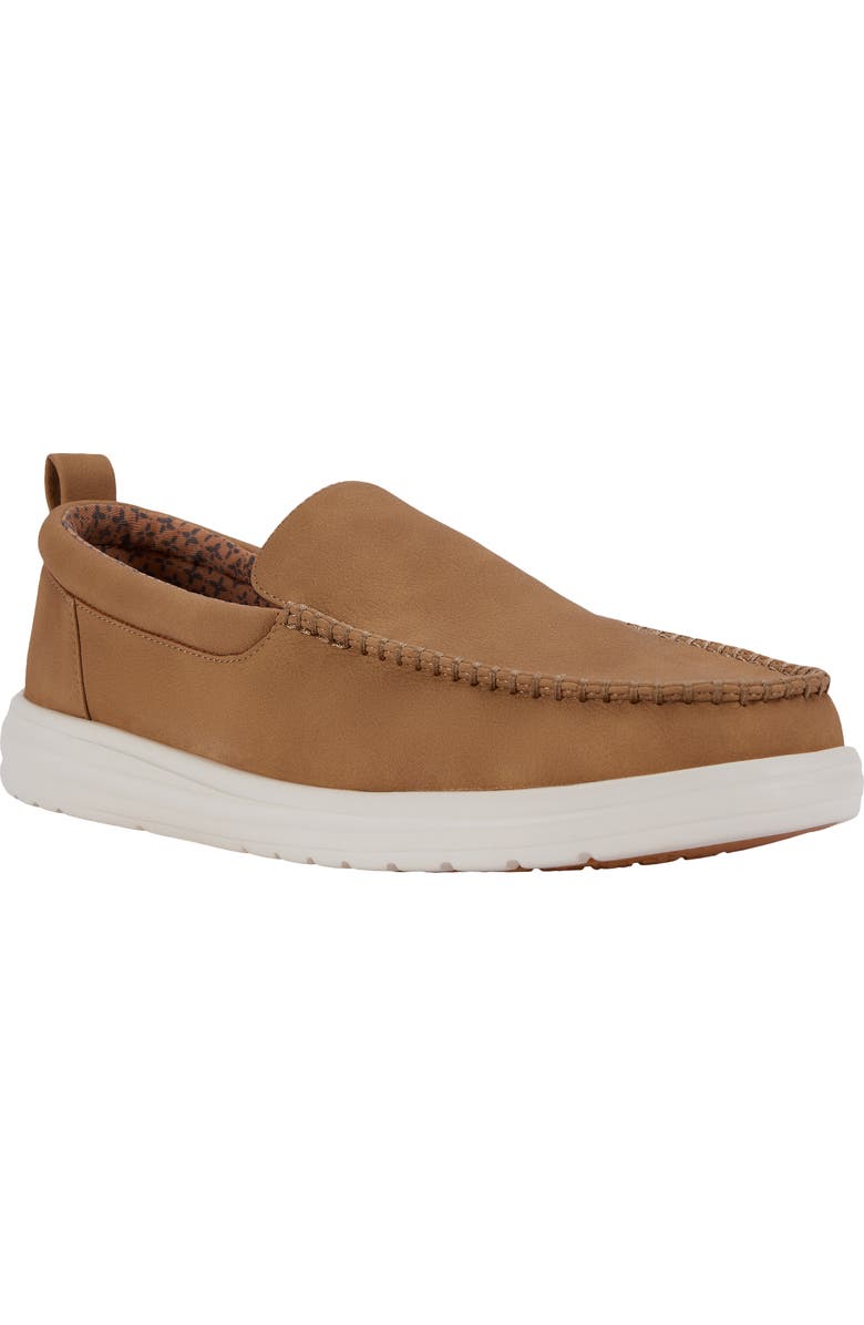 Hey Dude Wally Classic Slip-On, Main, color, Walnut