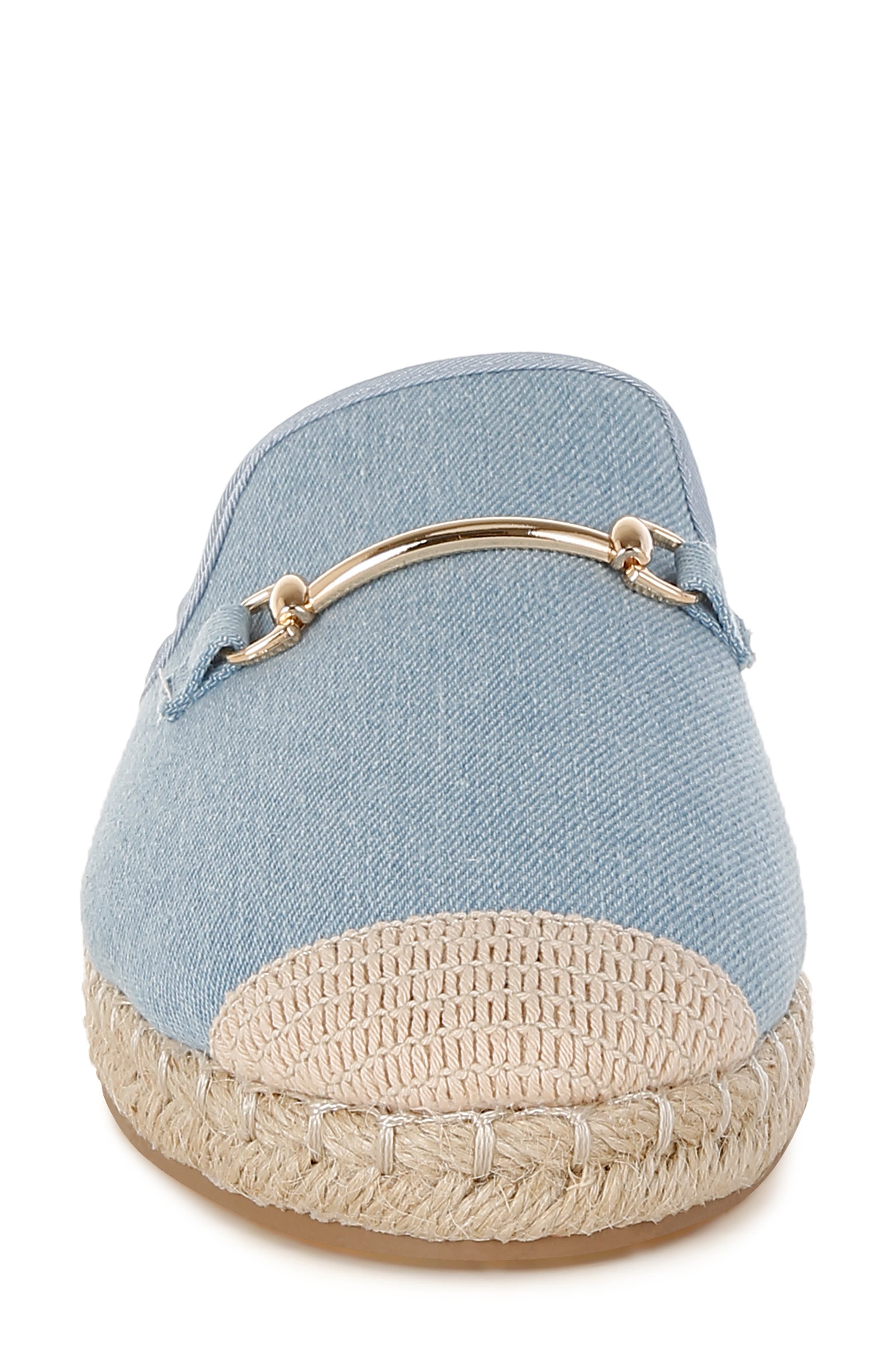 LONDON RAG Midori Bit Espadrille Mule, Alternate, color, Denim
