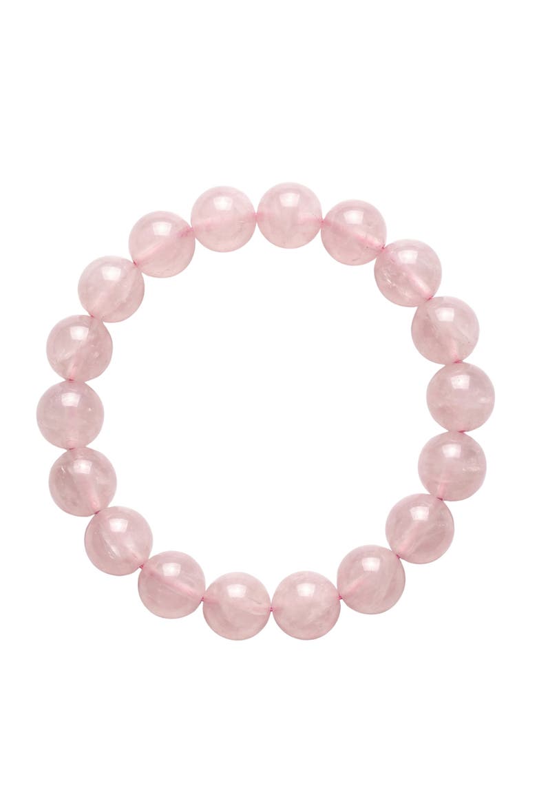 Manifest Collection Love Pink Crystal Beaded Bracelet, Alternate, color, Pink