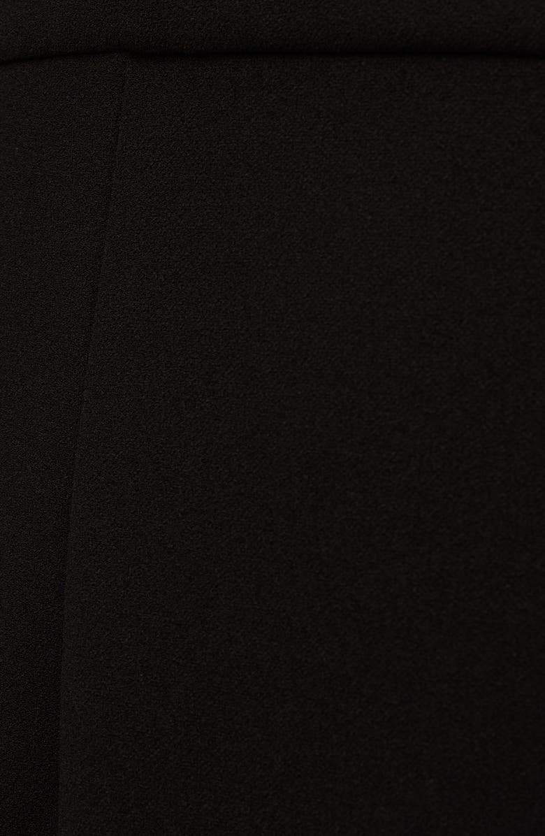 Adrianna Papell Off the Shoulder Wide Leg Organza Crepe Jumpsuit, Alternate, color, 