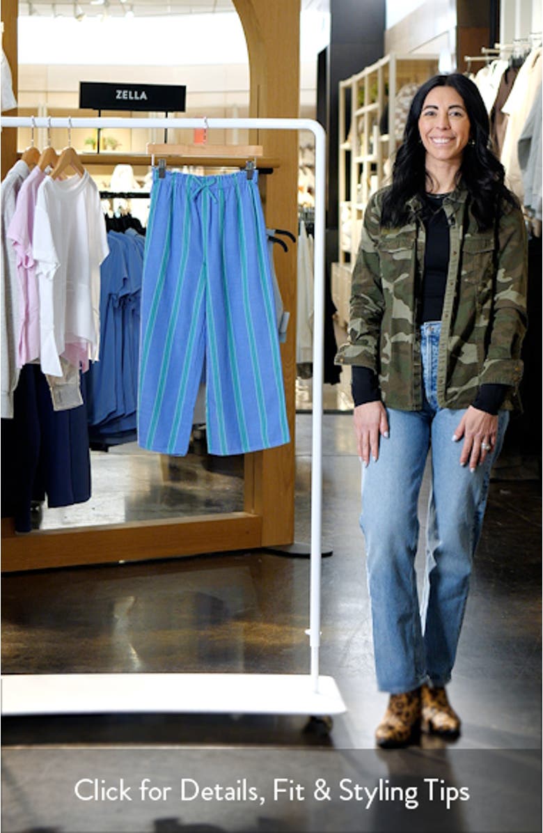 Kids
 Stripe Wide Leg Pants, sales video thumbnail