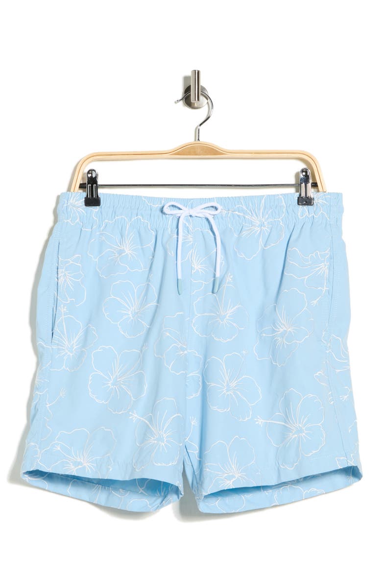 Sano 6.5-Inch Swim Shorts, Alternate, color, PALE BLUE