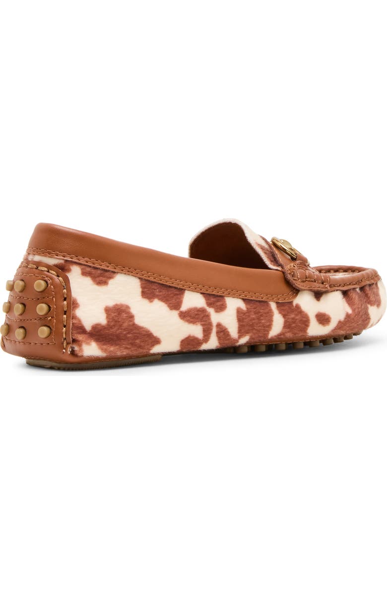 Anne Klein Chrystie Bit Loafer, Alternate, color, Cow Print