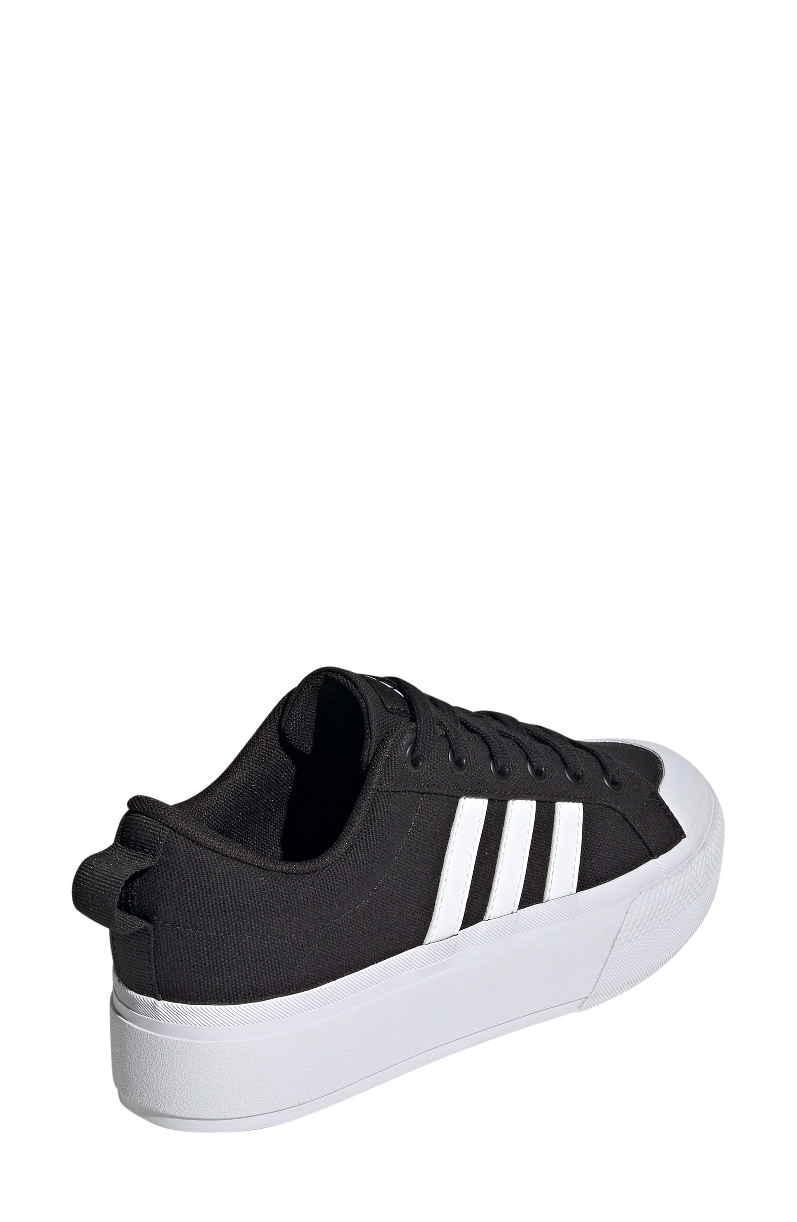 adidas Bravado 2.0 Platform Skate Sneaker, Alternate, color, Black/ White/ Black