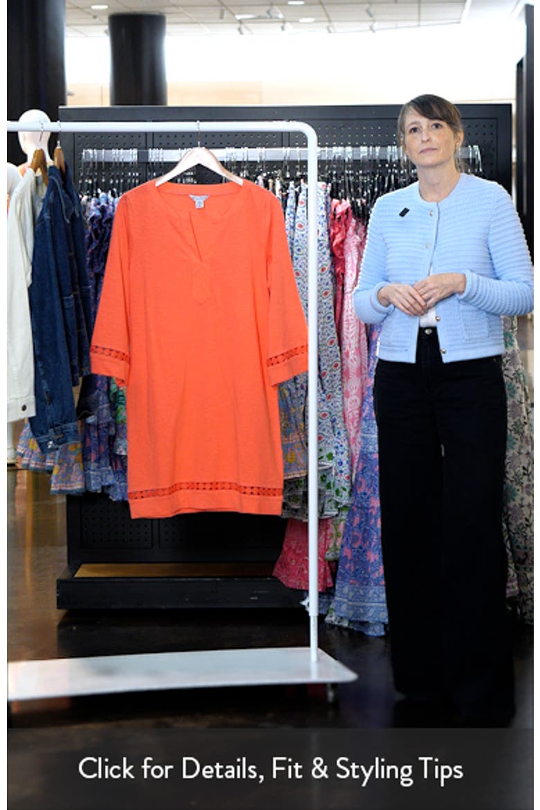 Sunset Harbor Long Sleeve Shift Dress video