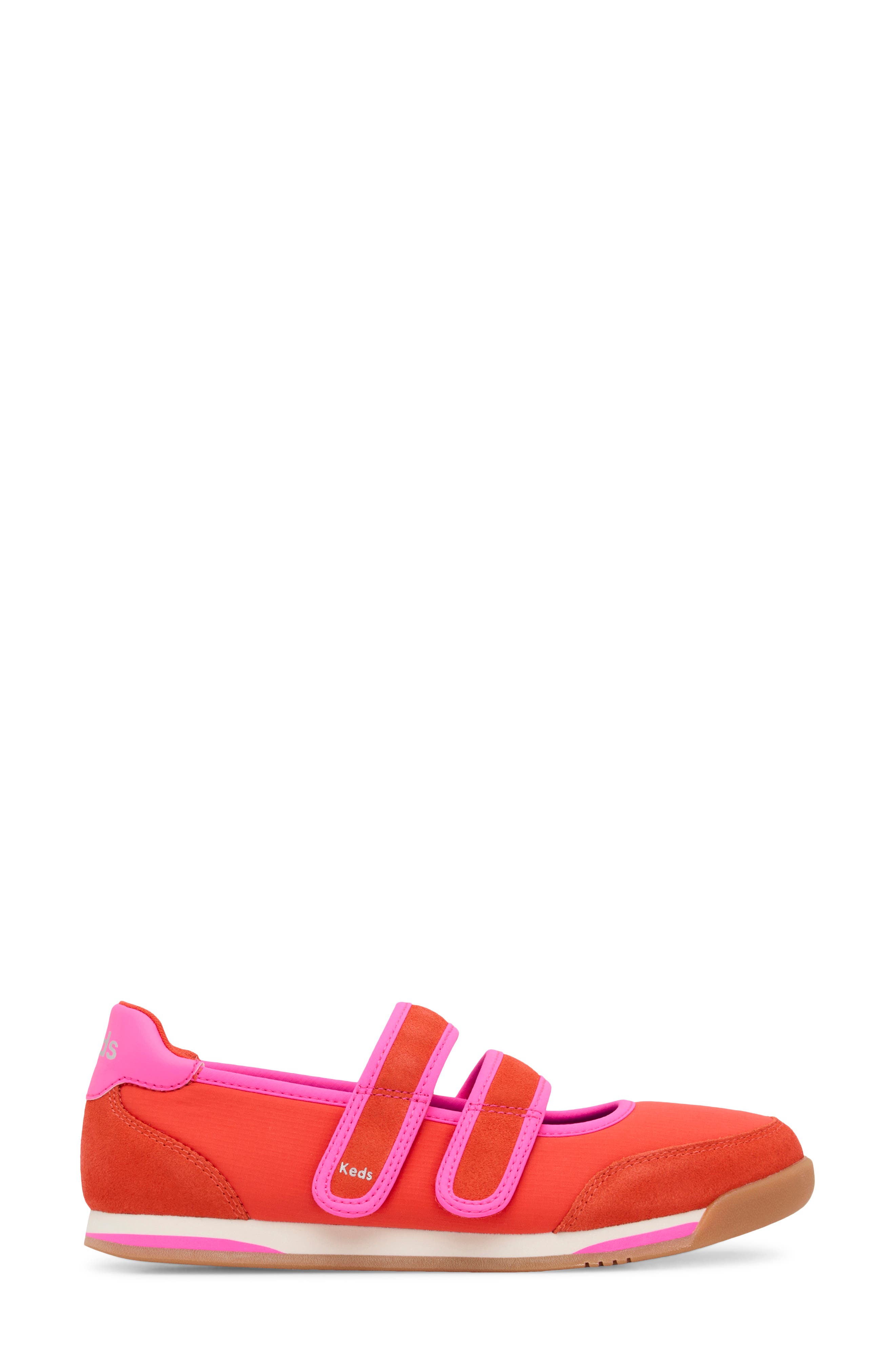 Revival Mary Jane Sneaker, Alternate, color, RED/ FUCHSIA