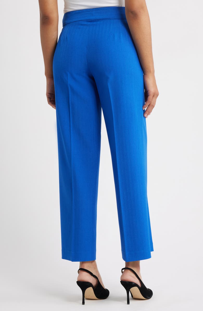 Tahari ASL Wide Leg Pants, Alternate, color, New Royal