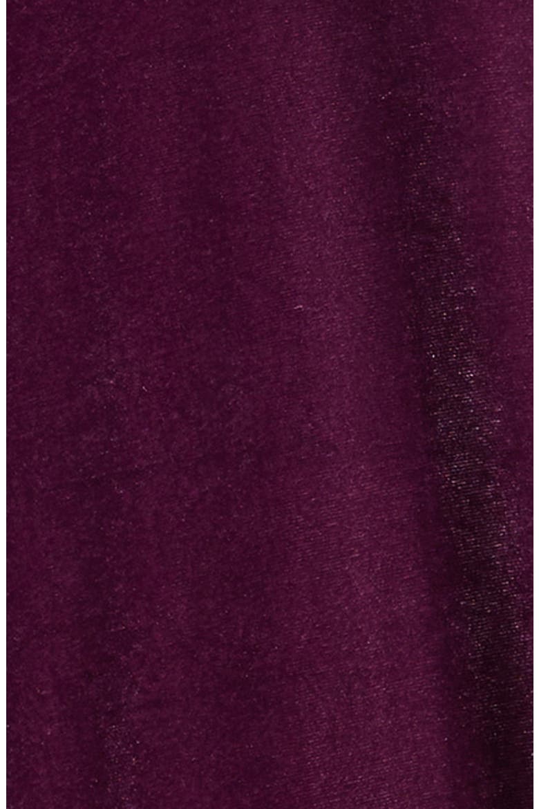 Kids' Mock Neck Velour Jumpsuit, Alternate, color, LAVENDAR