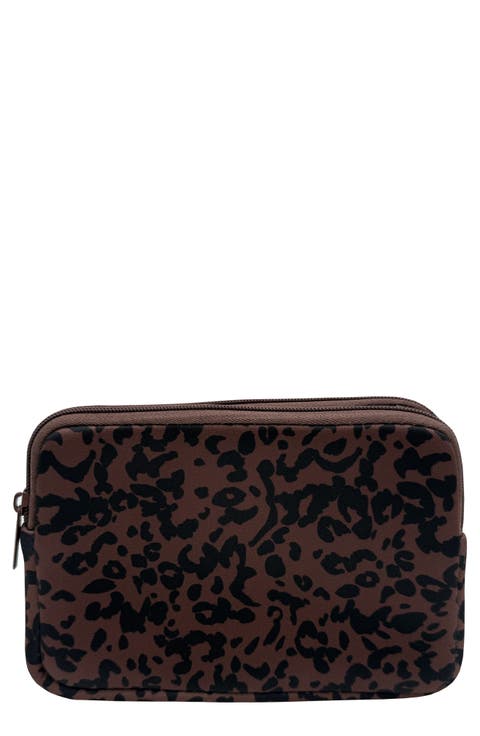 Double Zip Easy View Pouch