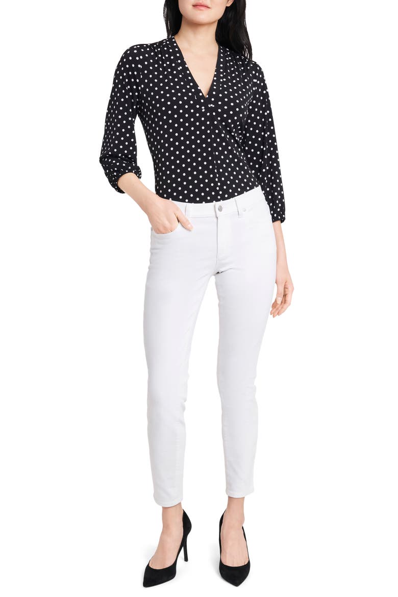 V-Neck Top, Alternate, color, RICH BLACK