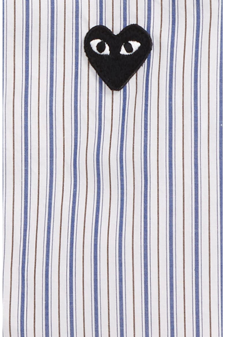 Striped Woven Shirt, Alternate, color, BLUE