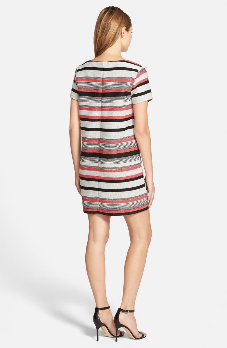 cupcakes and cashmere 'Olvera' Stripe Mini Dress, Alternate, color, 