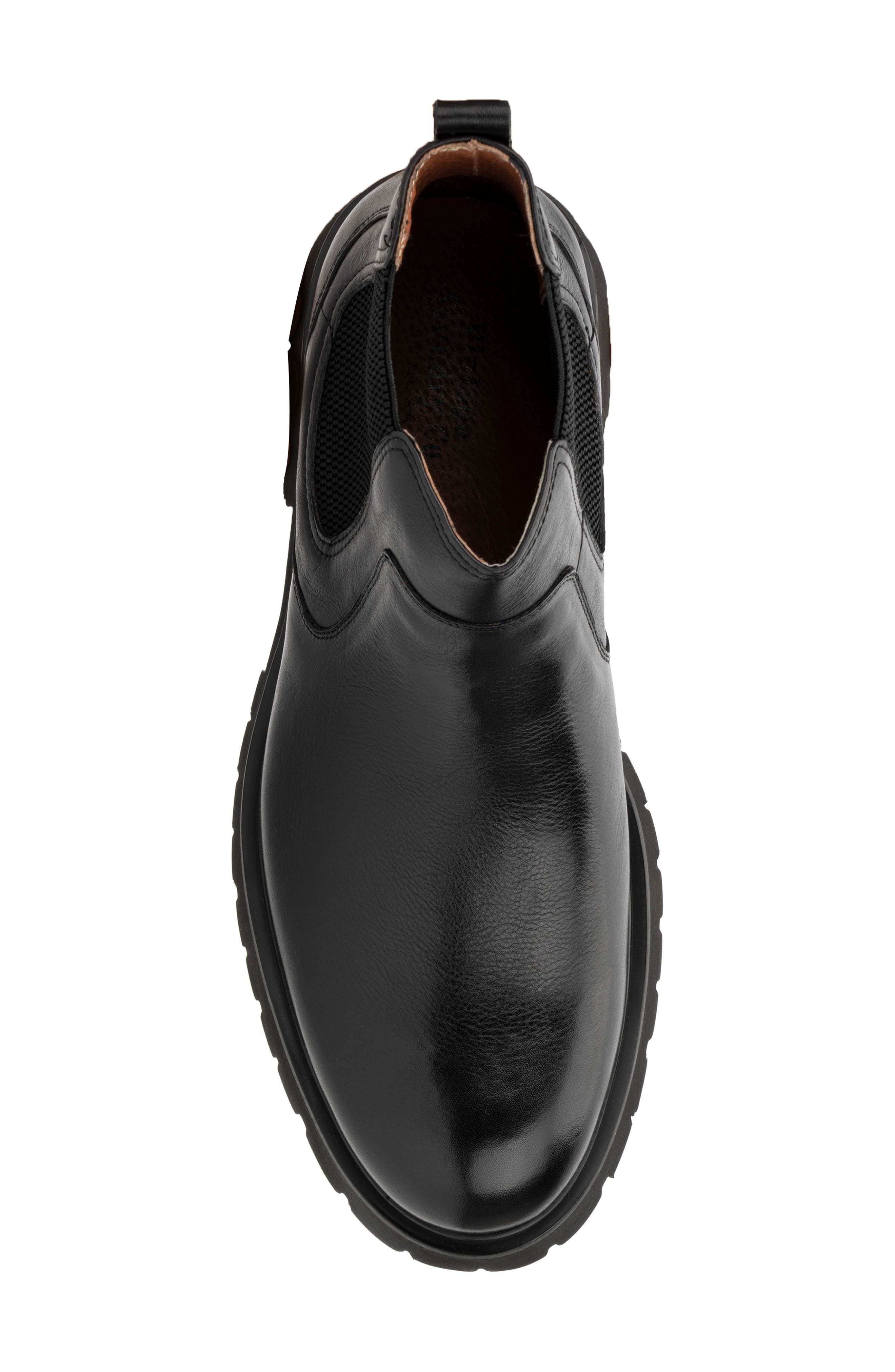 VINTAGE FOUNDRY Charles Chelsea Boot, Alternate, color, Black