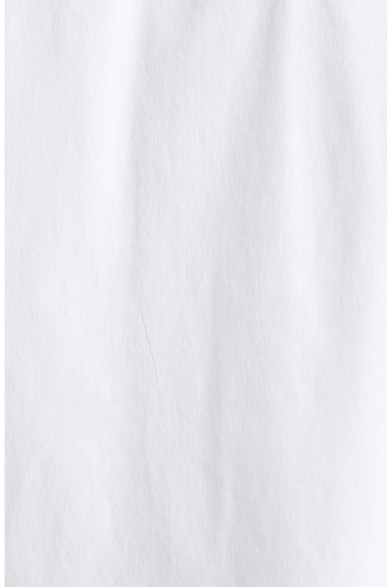 Elbow Sleeve Button-Up Shirt, Alternate, color, WHITE