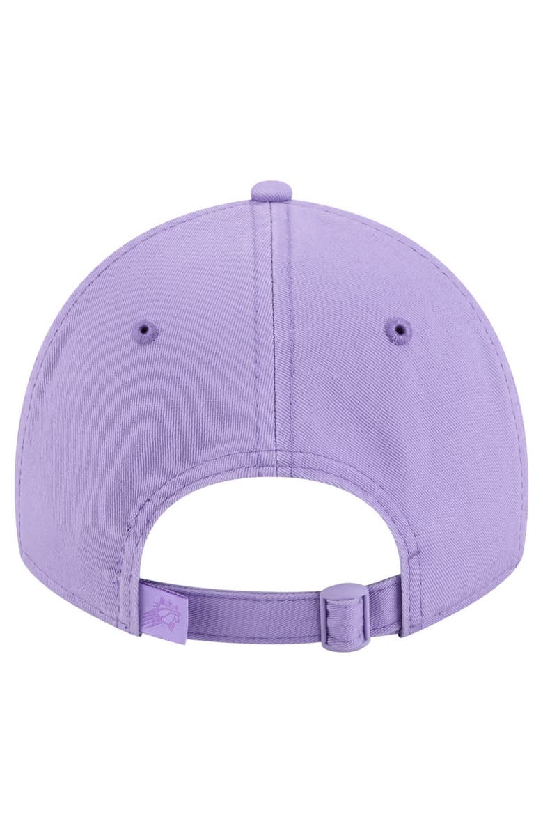 New Era Women's New Era Purple Phoenix Suns Colorpack 9TWENTY Adjustable Hat, Alternate, color,