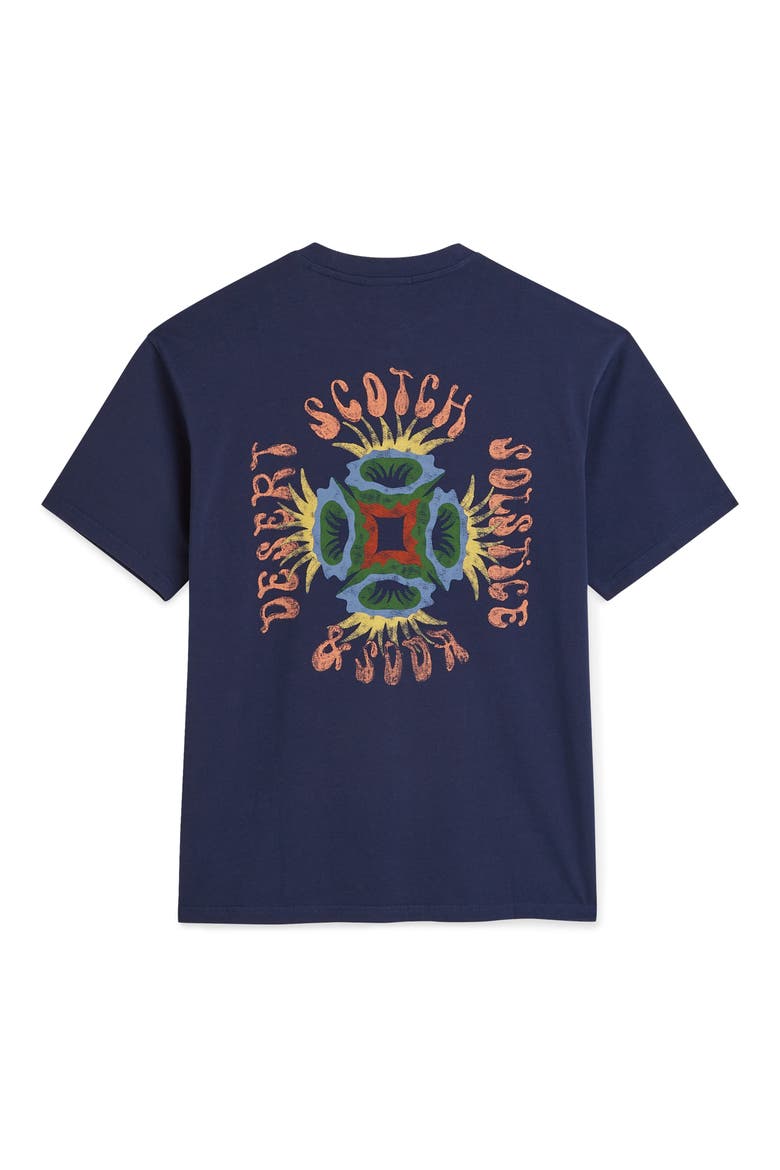 Desert Solstice Relaxed Fit Graphic T-Shirt, Alternate, color, PAGEANT BLUE