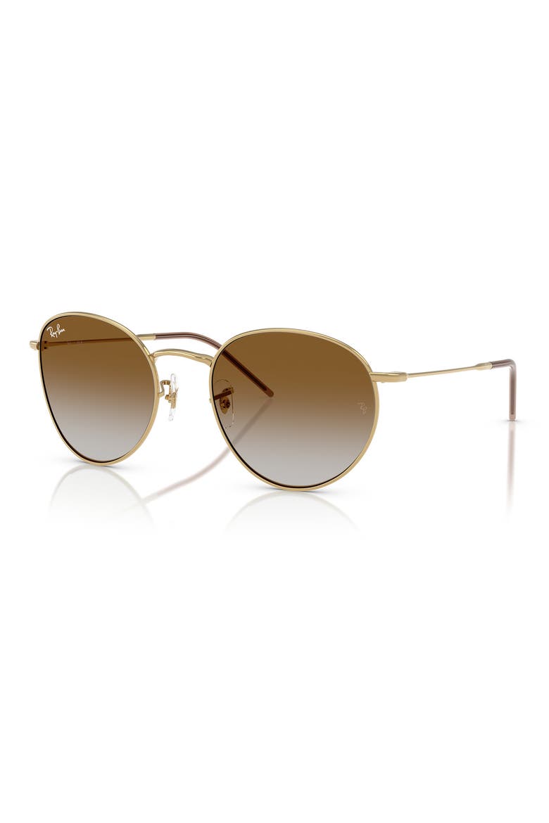 Reverse 53mm Gradient Phantos Sunglasses, Alternate, color, GOLD FLASH