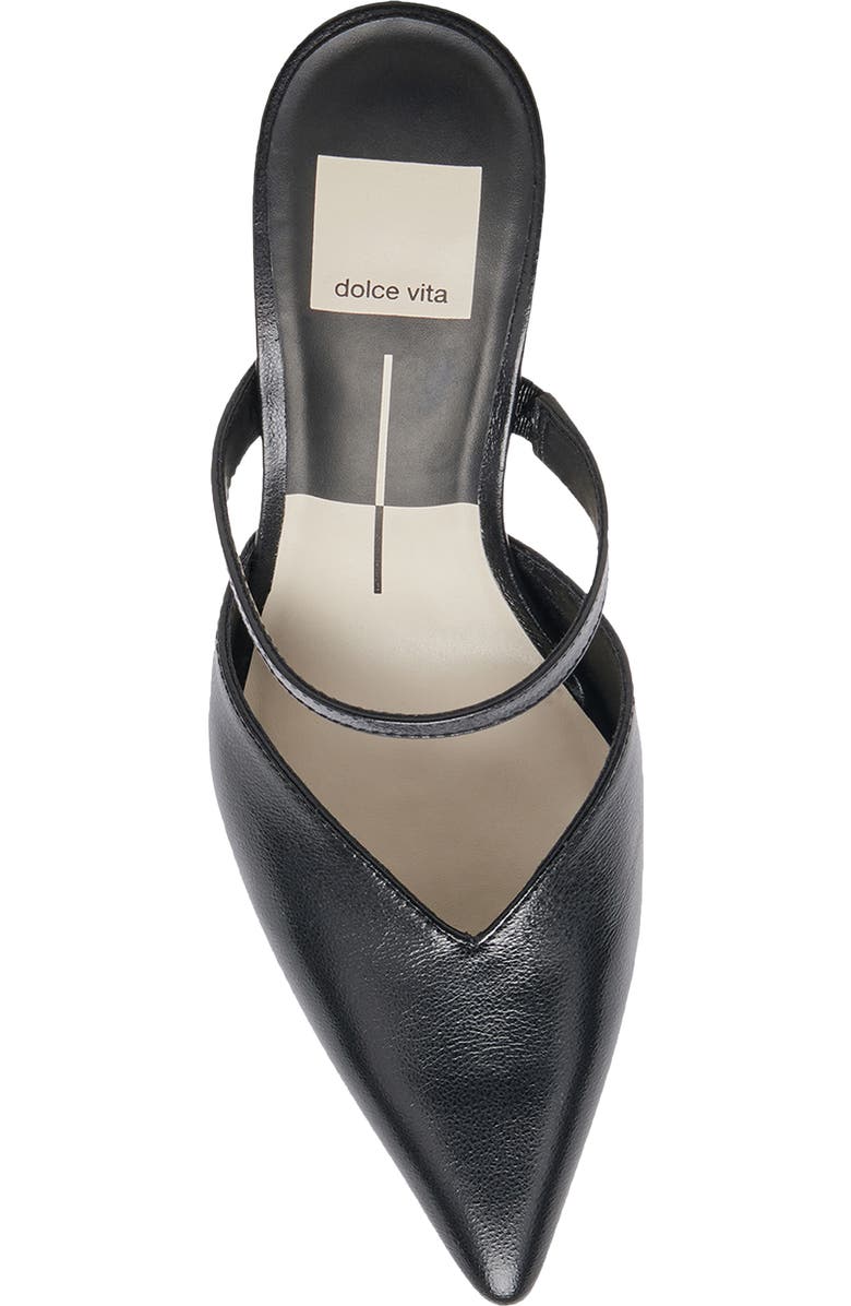 Dolce Vita Kanika Pointed Toe Pump, Alternate, color, Midnight Crinkle Patent