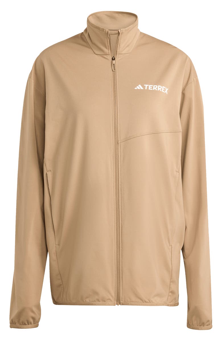 adidas Terrex Climawarm Fleece Jacket, Alternate, color, Cardboard