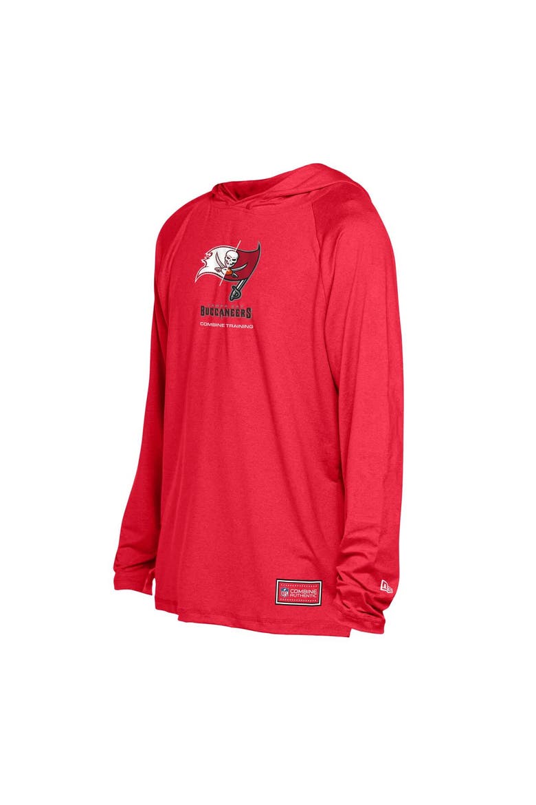 Men's New Era  Red Tampa Bay Buccaneers Functional Fandom Hoodie, Alternate, color, Red