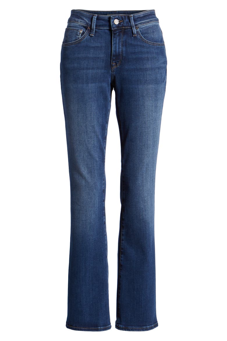 Molly Classic Mid Rise Bootcut Jeans, Alternate, color, INDIGO SUPERSOFT