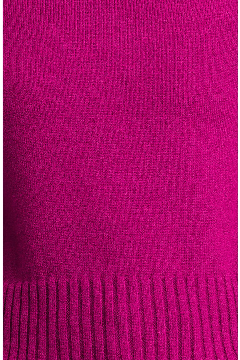 Turtleneck Sweater, Alternate, color, RASPBERRY ROSE