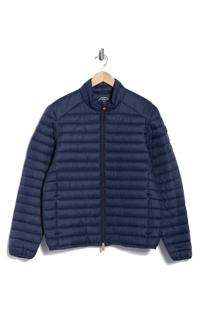 Save The Duck Francesco Packable Jacket, Alternate, color, Navy Blue