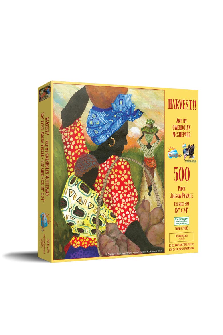 Harvest 500 piece Jigsaw Puzzle for Adults, Main, color, Multicolor