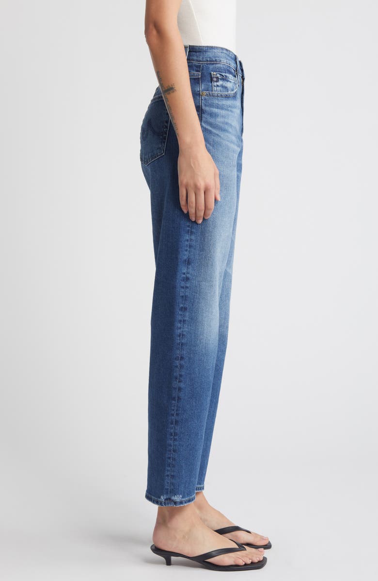 AG Rian Super High Waist Straight Leg Jeans, Alternate, color, 