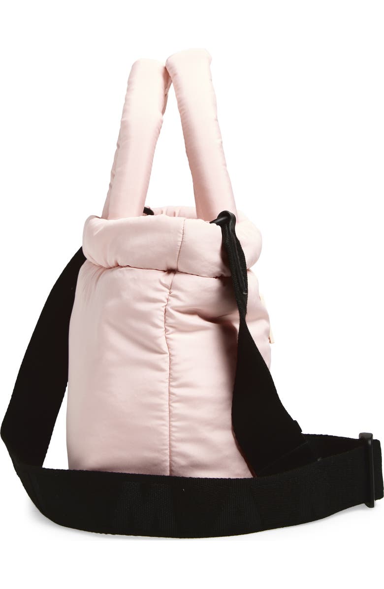 Marni East/West Puffer Tote, Alternate, color, 00C18 Cinder Rose