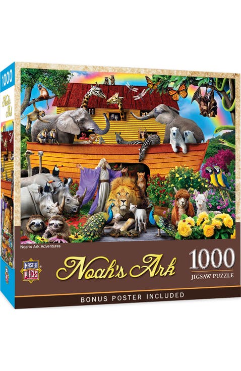 Noah's Ark Adventures 1000 Piece Puzzle