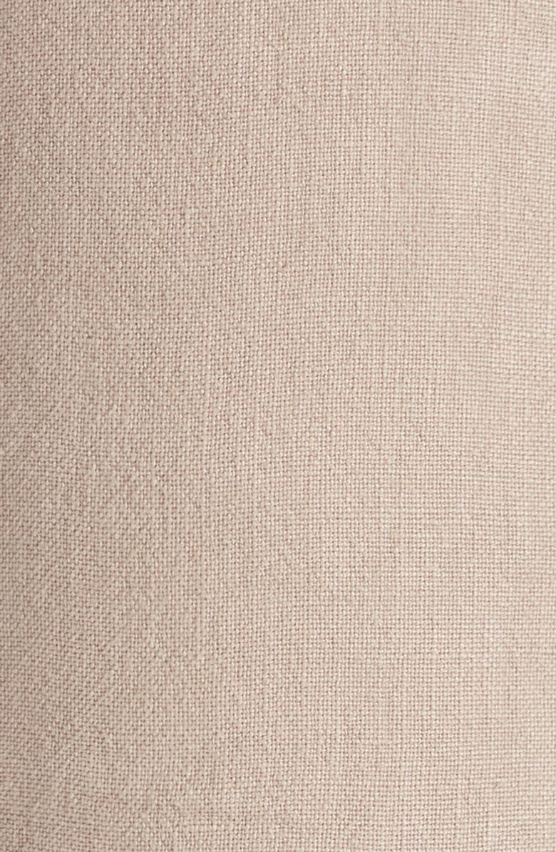 Nordstrom Washed Linen Accent Pillow, Alternate, color, Tan Thread