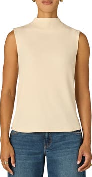 Wit & Wisdom Mock Neck Top