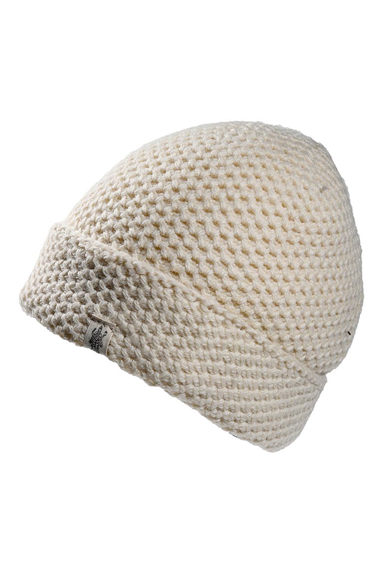 Hand Knit Baltic Hat, Main, color, White