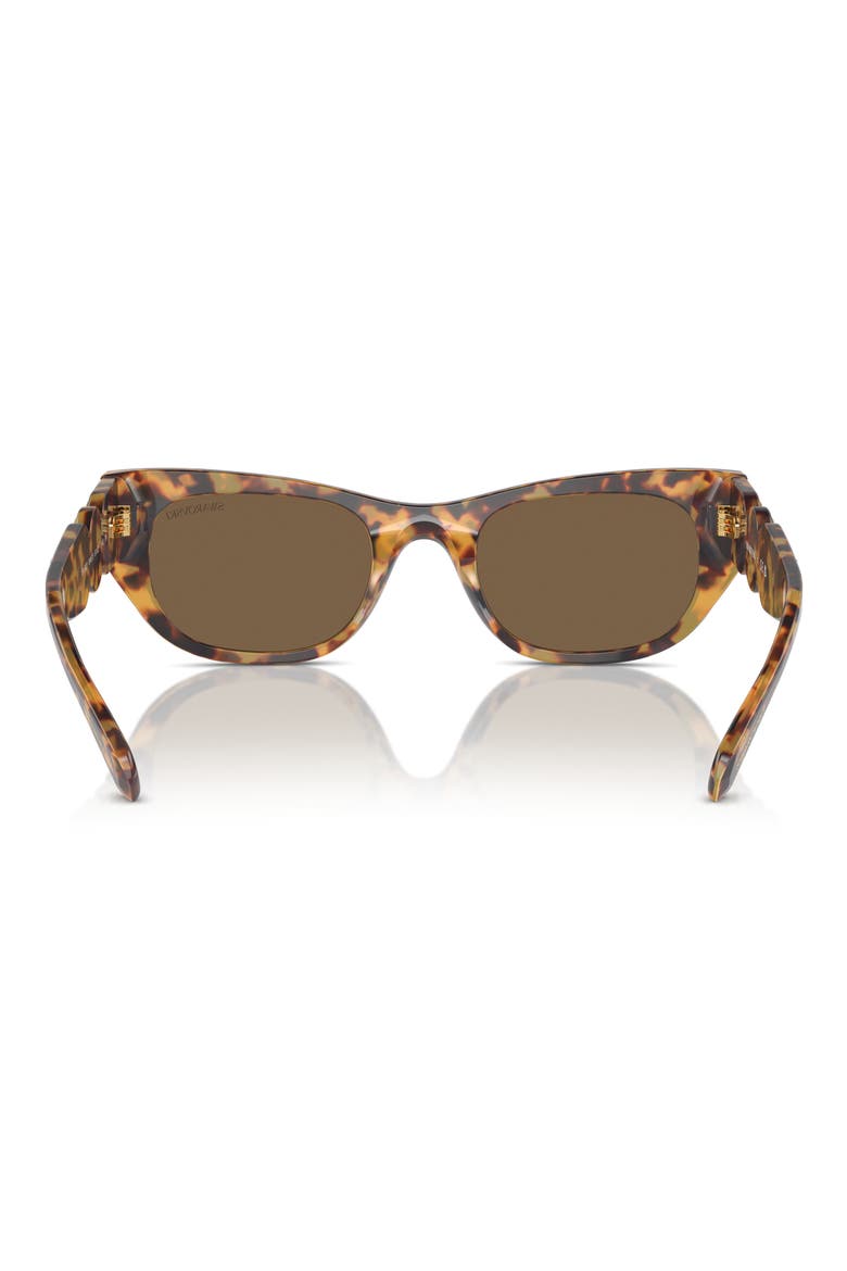 51mm Pillow Sunglasses, Alternate, color, HAVANA TRANSPARENT