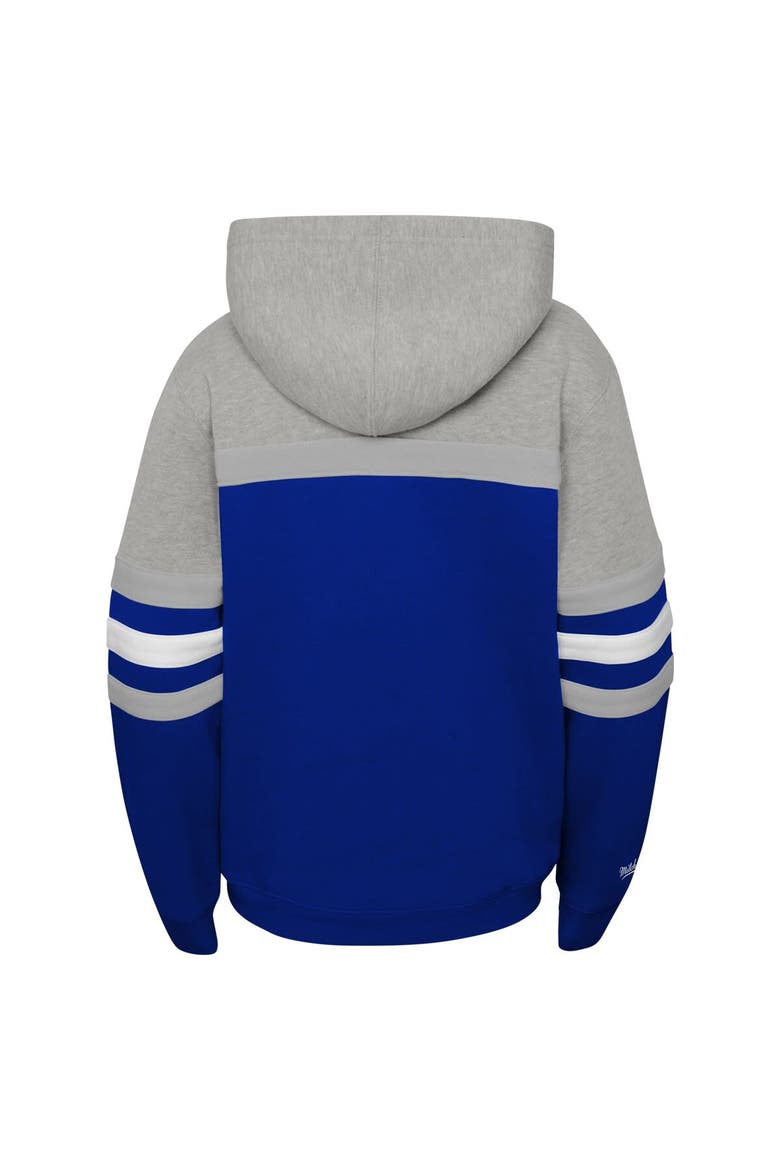 Youth Mitchell & Ness Gray Tampa Bay Lightning Head Coach Pullover Hoodie, Alternate, color, Gray