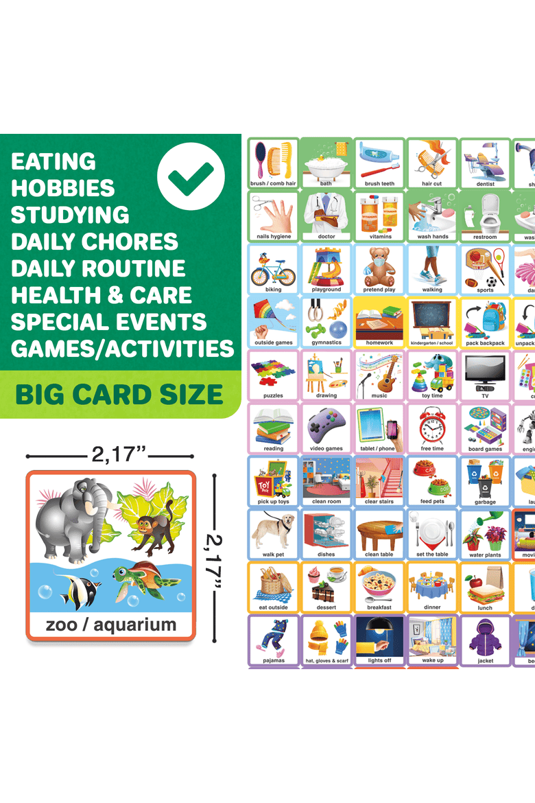 Magnetic Chore Chart for Kids - Visual Responsibility and Behavior Board for Children, Toddlers, and Teens, Alternate, color, Adhd